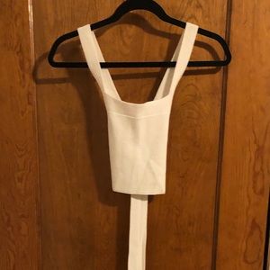 Aritzia- Cayenne Knit Top in bone colour